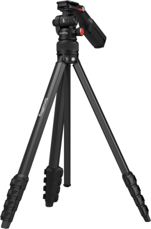 Trepiede video - SmallRig 5473 Video Tripod compact din aliaj de aluminiu cu clemă telefon integrată și nivel cu bulă