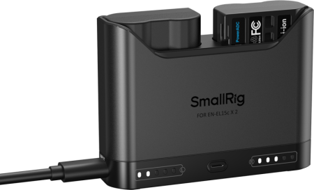 Kit Turbo SmallRig 5486: Încărcător Rapid + 2 Baterii Nikon EN-EL15c [8]