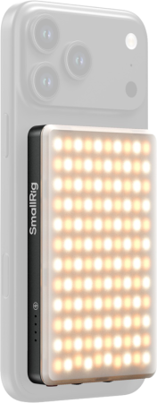SmallRig 5505 Lumină LED SmallRig M3 5505 pentru telefon – Bi-Color, MagSafe, Ink Blue [30]