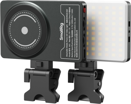 Lampi video - SmallRig 5505 Lumină LED SmallRig M3 5505 pentru telefon – Bi-Color, MagSafe, Ink Blue