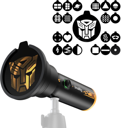 Lampa LED SmallRig 5512 RF 10C BumbleBee - Proiector Portabil & RGB [26]