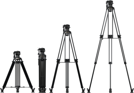 SmallRig 5577 FSD18 FreeSpeed Heavy-Duty Aluminum Alloy Tripod – trepied video profesional cu cap fluid [1]