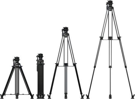 SmallRig 5579 FSD16 FreeSpeed Heavy-Duty Aluminum Alloy Tripod – trepied video profesional cu cap fluid integrat, sistem FreeSpeed desfășurare rapidă [7]