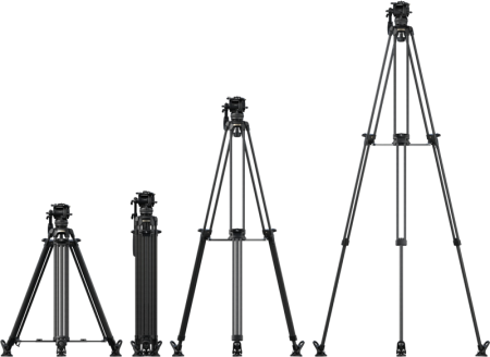 SmallRig 5580 FSD16 FreeSpeed Heavy-Duty Carbon Fiber Tripod – trepied video profesional fibră carbon cu cap fluid integrat, sistem FreeSpeed desfășurare rapidă [7]