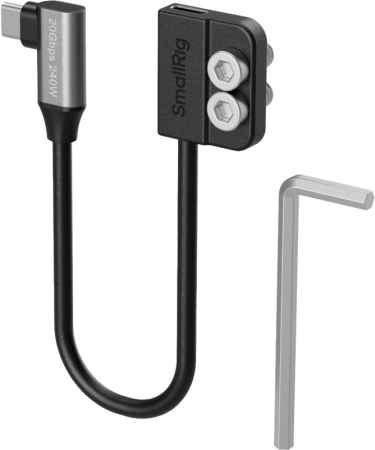 SmallRig 5595  Cablu date USB-C (Male to Female), 20Gbps, 240W [20]