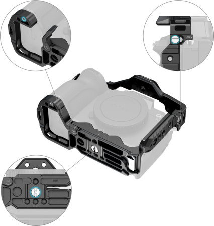 SmallRig 5599 – Cage profesional Sony cu sistem HawkLock [4]