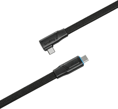 SmallRig 5615 USB-C Self-Coiling Data Cable (USB 3.2 Gen2x2 & 60cm, 240W) [1]