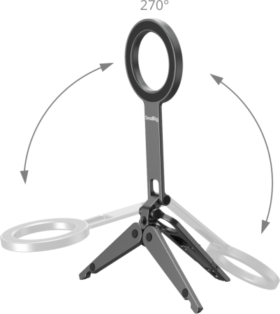 SmallRig 5649 suport magnetic pentru iPhone cu interfață dual-sided și înclinare 270° [49]