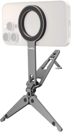 Accesorii camere video de actiune - SmallRig 5649 suport magnetic pentru iPhone cu interfață dual-sided și înclinare 270°