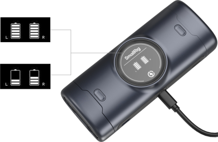 SmallRig 5695 Portable Charger Case Kit for LP-E6P Camera Batteries [8]