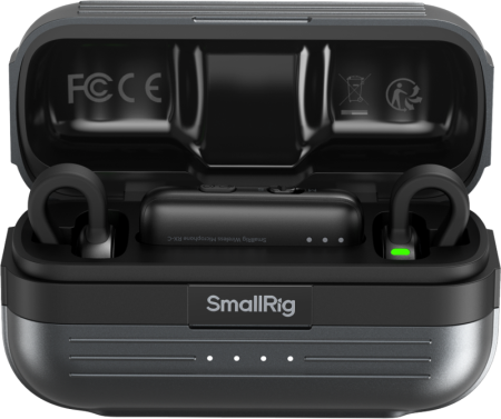 SmallRig 5717 S70-C2 Wireless Microphone with USB-C Adapter for Phones Black – sistem microfon wireless 2 persoane 2.4GHz [2]