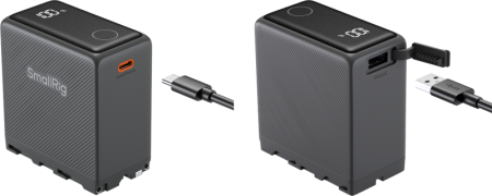 SmallRig 5729 USB-C Rechargable Camera Battery for NP-F970 [15]