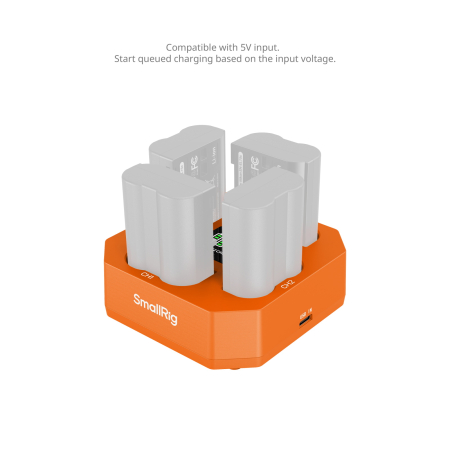 Încărcător baterii SmallRig 5747 – design compact și portabil [6]
