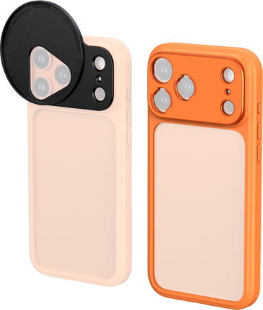 SmallRig 5792 FilMov Lightweight Photography Bumper Case for iPhone 17 Pro (Orange) [6]
