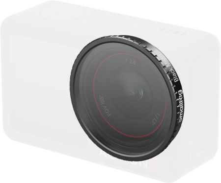 Accesorii camere video de actiune - SmallRig 5836 Attachable 1/4 Effect Black Mist Filter for DJI Osmo Action 5 Pro / 4