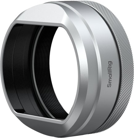 SmallRig 5849 Parasolar Lens Hood Argintiu Silver FUJIFILM X100VI X100V Aluminiu [2]