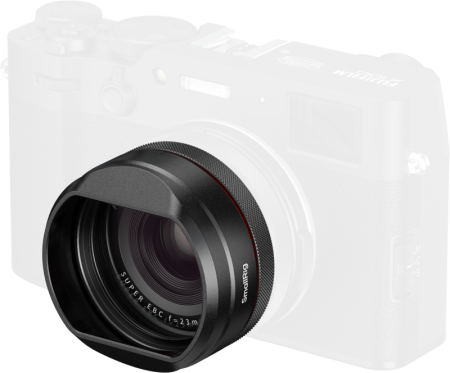 Filtre Filet - SmallRig 5850 UV Filter with Lens Hood Kit for FUJIFILM X100VI / X100V (Black)