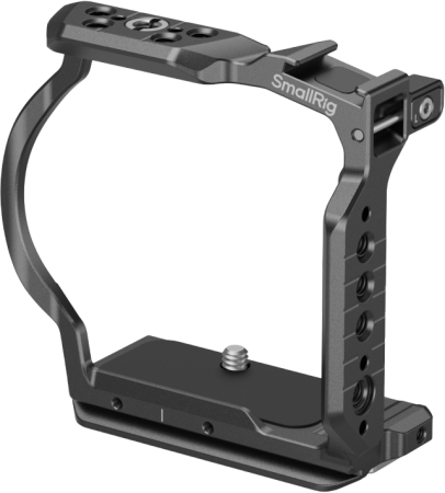 SmallRig 5905 HawkLock Half Cage Nikon ZR – Cușcă half-frame aliaj aluminiu 110g, HawkLock NATO top+lateral, Arca-Swiss H38 integrată, 1× ARRI 3/8"-16 + 4× 1/4"-20 top, DJI RS 2/RSC 2/RS 3 Pro/RS 4 Pr [5]