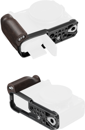 SmallRig 5906 L-Shaped Mount Plate with Wooden Handle for Nikon ZR [10]