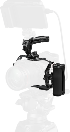 SmallRig 5956 Cage Basic Kit Canon EOS R6 Mark III / R6 Mark II Advanced Edition – Cage complet aliaj aluminiu cu mâner top + mâner lateral reglabil, sistem HawkLock quick release, placă Arca-Swiss in [4]