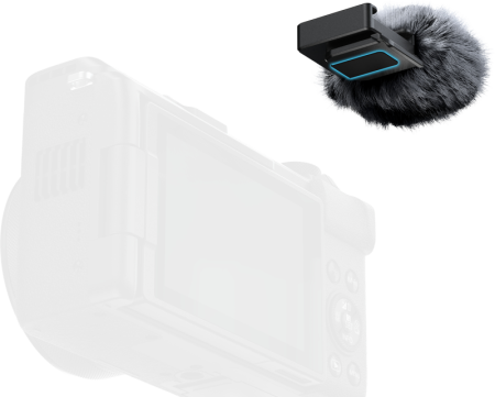 SmallRig 5989 Furry Windscreen pentru Canon PowerShot V1 – reducere zgomot vânt 14dB, cold shoe integrat pentru microfon sau lumină [13]