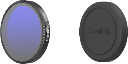 SmallRig 6085 ND32 Filter DJI Osmo Action 6 – Filtru densitate neutră 5 stopuri snap-on, sticlă Rainbow high-alumina, aluminiu + silicon, diametru 43.8mm [1]