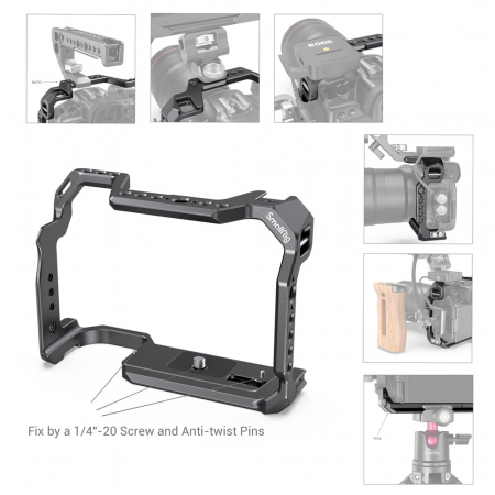 SmallRig Camera Cage pentru Canon EOS R5 si R6 2982 [3]