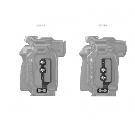 SmallRig HDMI and USB-C Cable Clamp for Canon EOS R5 / R6 / R5 C Cage 2981B [3]