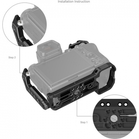 SmallRig Camera Cage pentru Nikon Z 5 / Z 6 / Z 7 / Z 6II / Z 7II 2926B [3]