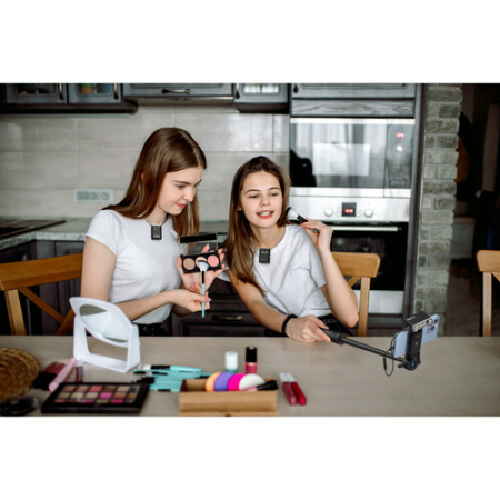 SmallRig Forevala W60 3487 Microfon digital dual channel wireless pentru cameră și smartphone [8]