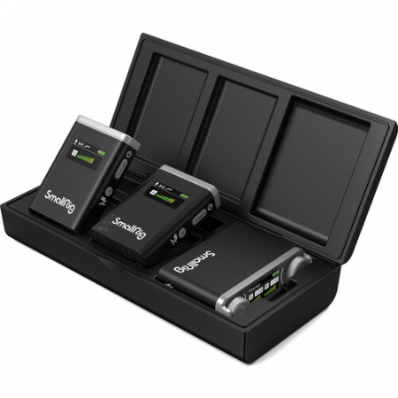 SmallRig Forevala W60 3487 Microfon digital dual channel wireless pentru cameră și smartphone [1]