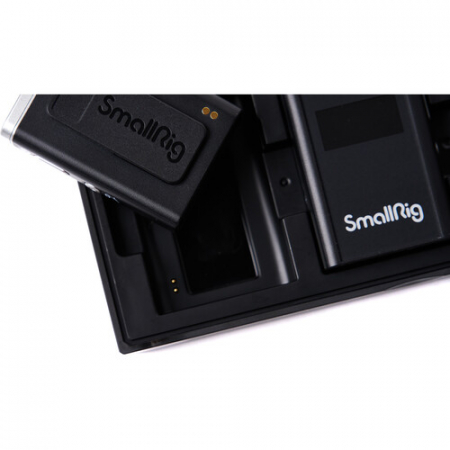 SmallRig Forevala W60 3487 Microfon digital dual channel wireless pentru cameră și smartphone [11]