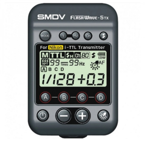 Declansatoare Radio si Infrarosu - SMDV FlashWave-5 TX - transmiter TTL pentru blitz-ul Briht 360 - patina Nikon
