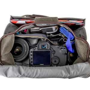 Think Tank Retrospective 7 Leather Sandstone – Geantă Foto Premium pentru DSLR/Mirrorless [3]