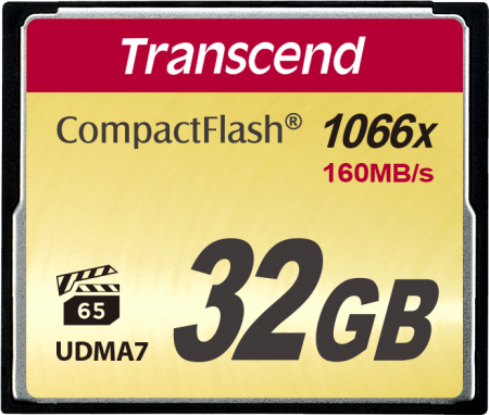 Carduri memorie - TRANSCEND CF 1066X 32GB  (ULTIMATE) - Card de memorie CF - Compact Flash