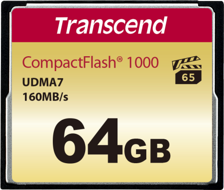 TRANSCEND CF 1066X 64GB (ULTIMATE) - Card de memorie CF - Compact Flash [8]