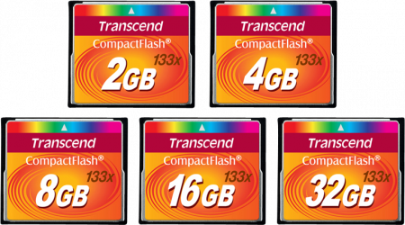 Transcend CF 133X MLC R50/W20 8GB - Card de memorie CF - Compact Flash [1]