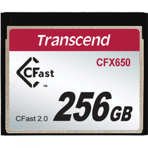 Transcend CFast 2.0 CFX650 256GB, citire 510MB/s, scriere 370MB/s [0]