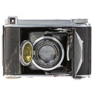 Aparate de colectie - Voigtländer Bessa 46 – Baby Bessa, aparat foto vintage pliabil cu film 120