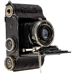 Voigtländer Perkeo 3×4 – Cameră foto pliabilă vintage pe film 127, fabricată în 1932 [5]