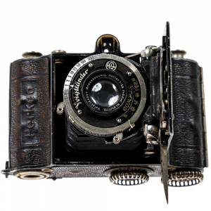 Voigtländer Perkeo 3×4 – Cameră foto pliabilă vintage pe film 127, fabricată în 1932 [6]