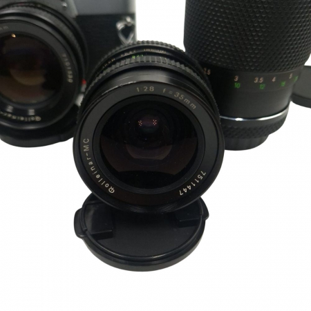 Voigtländer VSL 3-E + 5 obiective – Aparat SLR analog german cu optică Rolleinar și Dynarex de înaltă calitate [3]