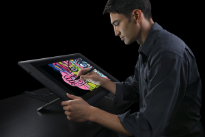 Wacom Cintiq 22HD DTK-2200 - tableta grafica 21.5" [4]