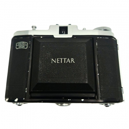 Aparate de colectie - Zeiss Ikon Nettar 6x6 – Cameră pliabilă vintage pe film 120, ideală pentru fotografie analog și colecție