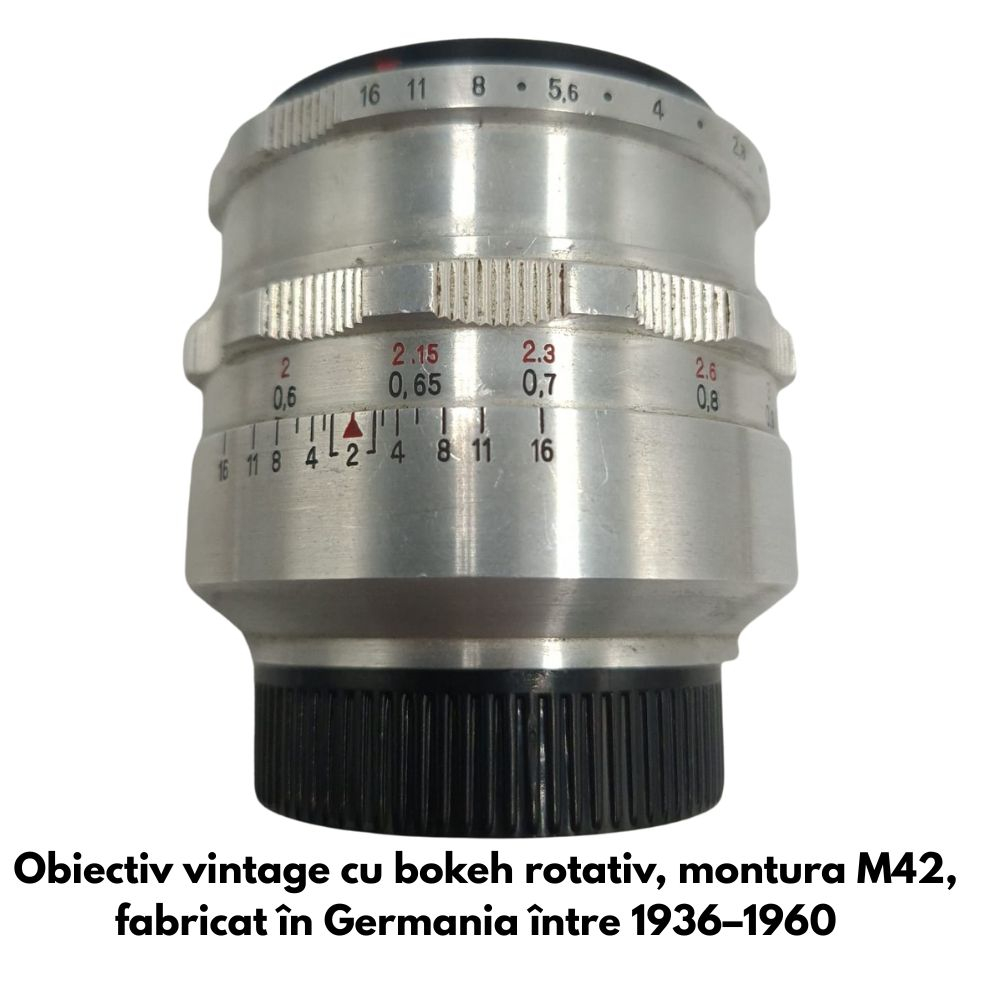 Carl Zeiss Jena Biotar 58mm f/2 – Obiectiv vintage cu bokeh