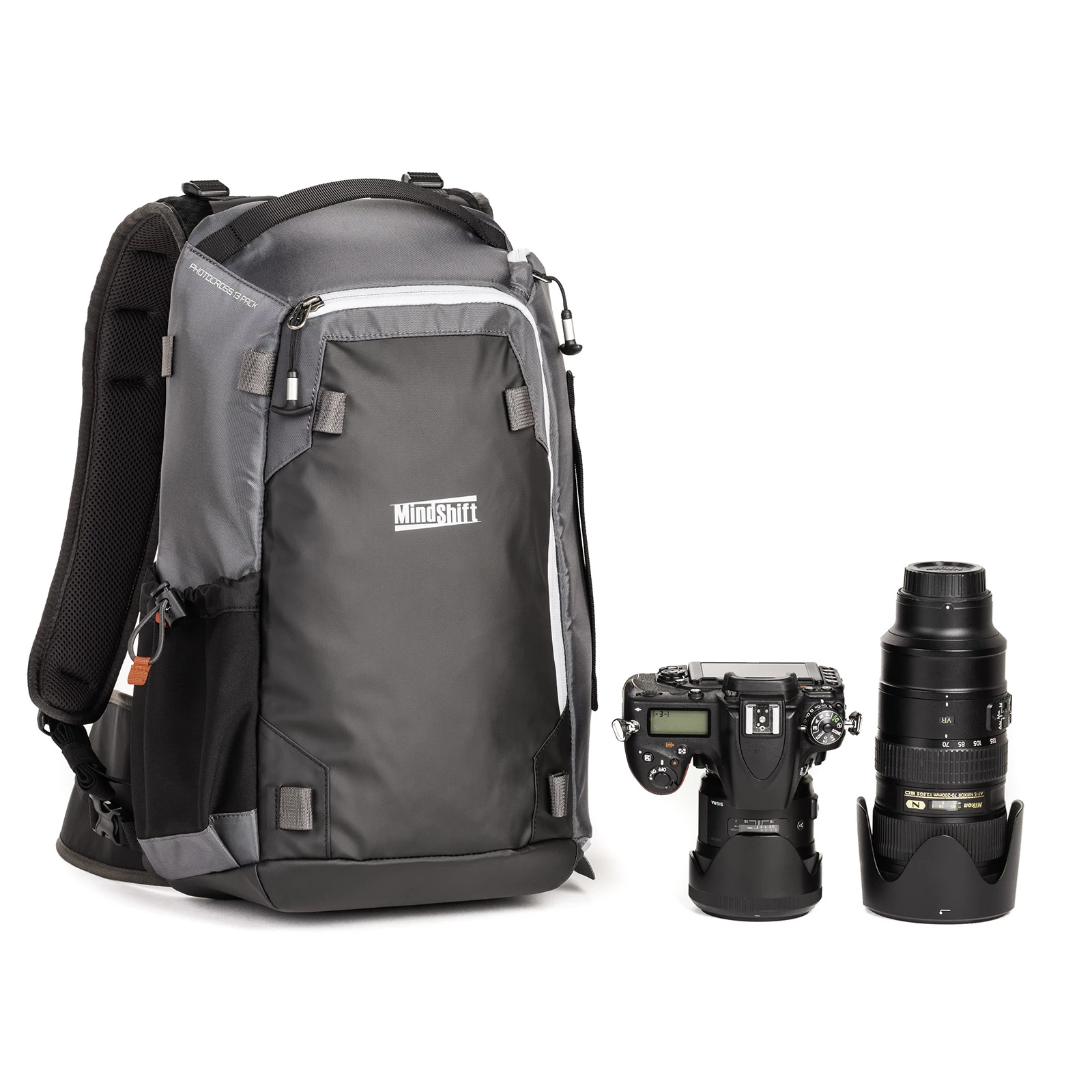 MindShiftGear PhotoCross 13 Backpack - Carbon Grey - rucsac foto [1]