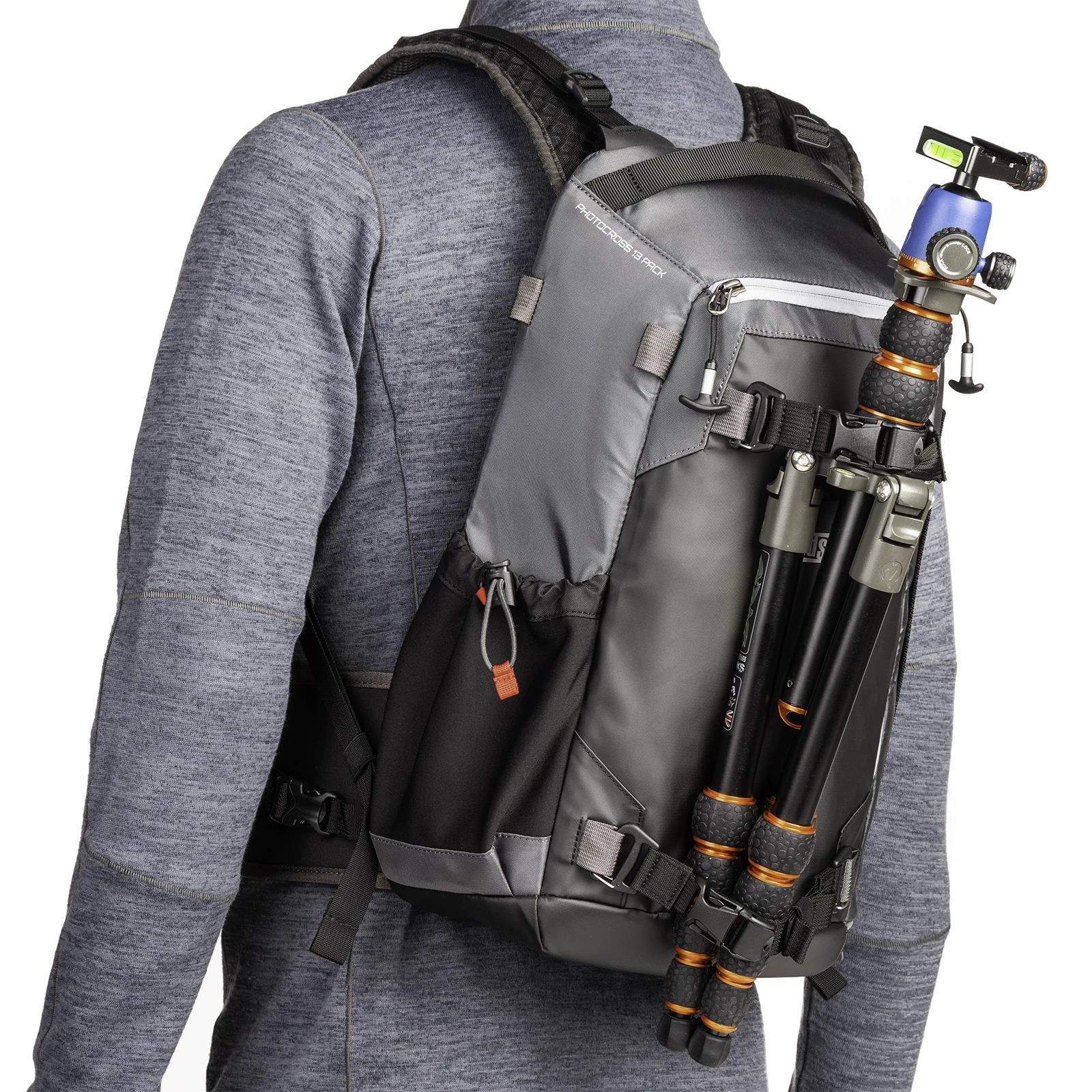 MindShiftGear PhotoCross 13 Backpack - Carbon Grey - rucsac foto [8]