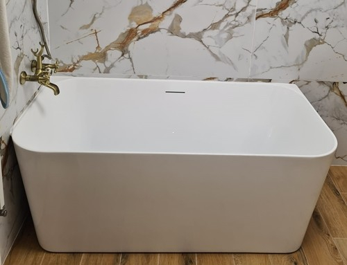 Cada freestanding cu montaj la perete 160x75 Shine [14]