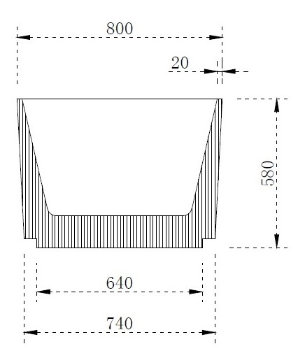 Cada freestanding ovala 170x80 Vega [7]