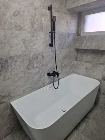 Cada freestanding cu montaj la perete 160x75 Shine [16]